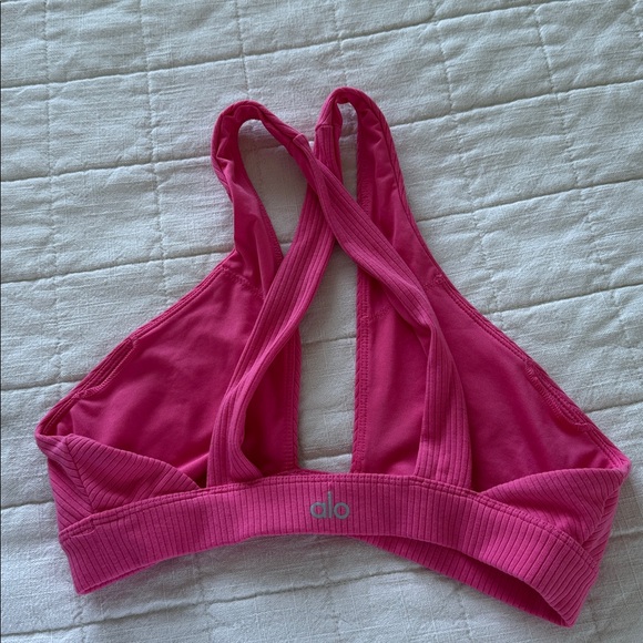 ALO Yoga Ribbed Destination Bra - Picture 2 of 3